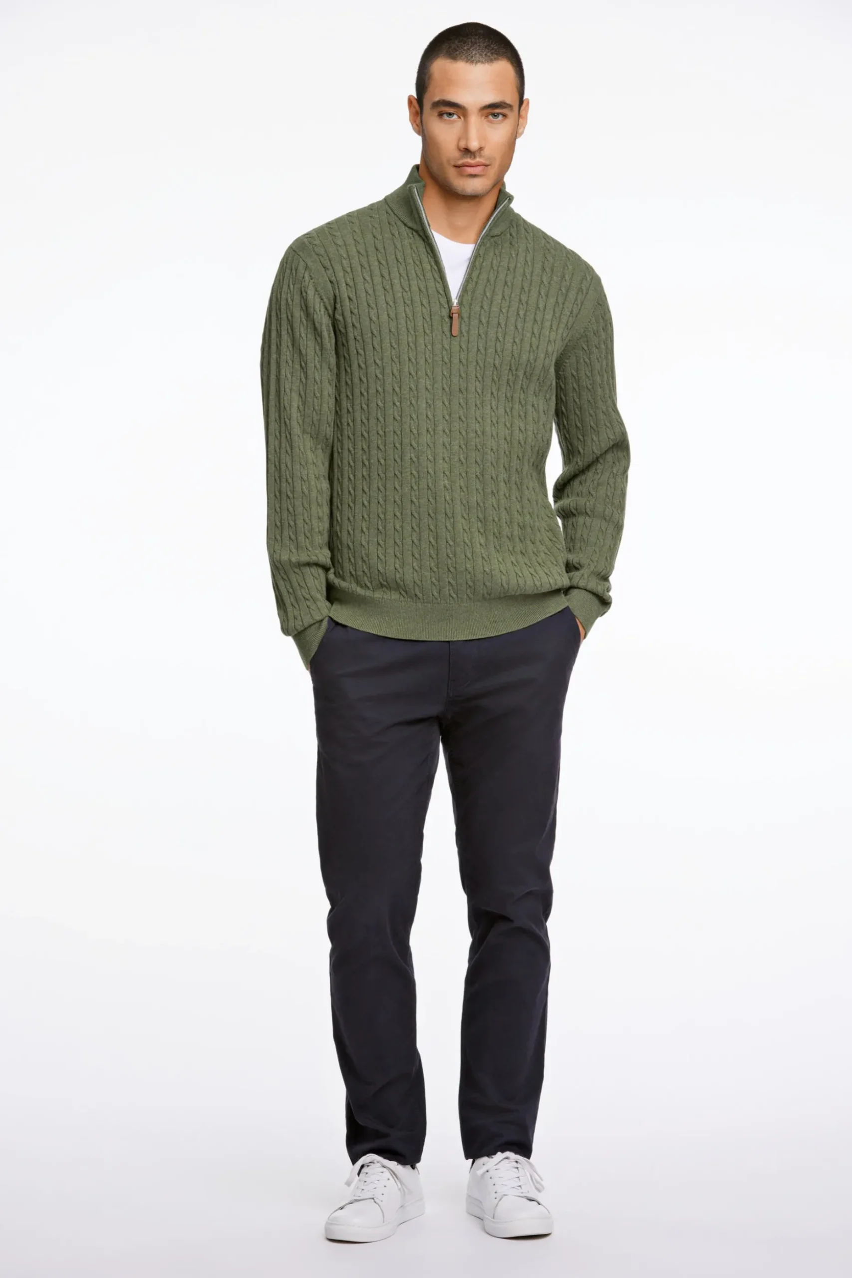 Half-zip