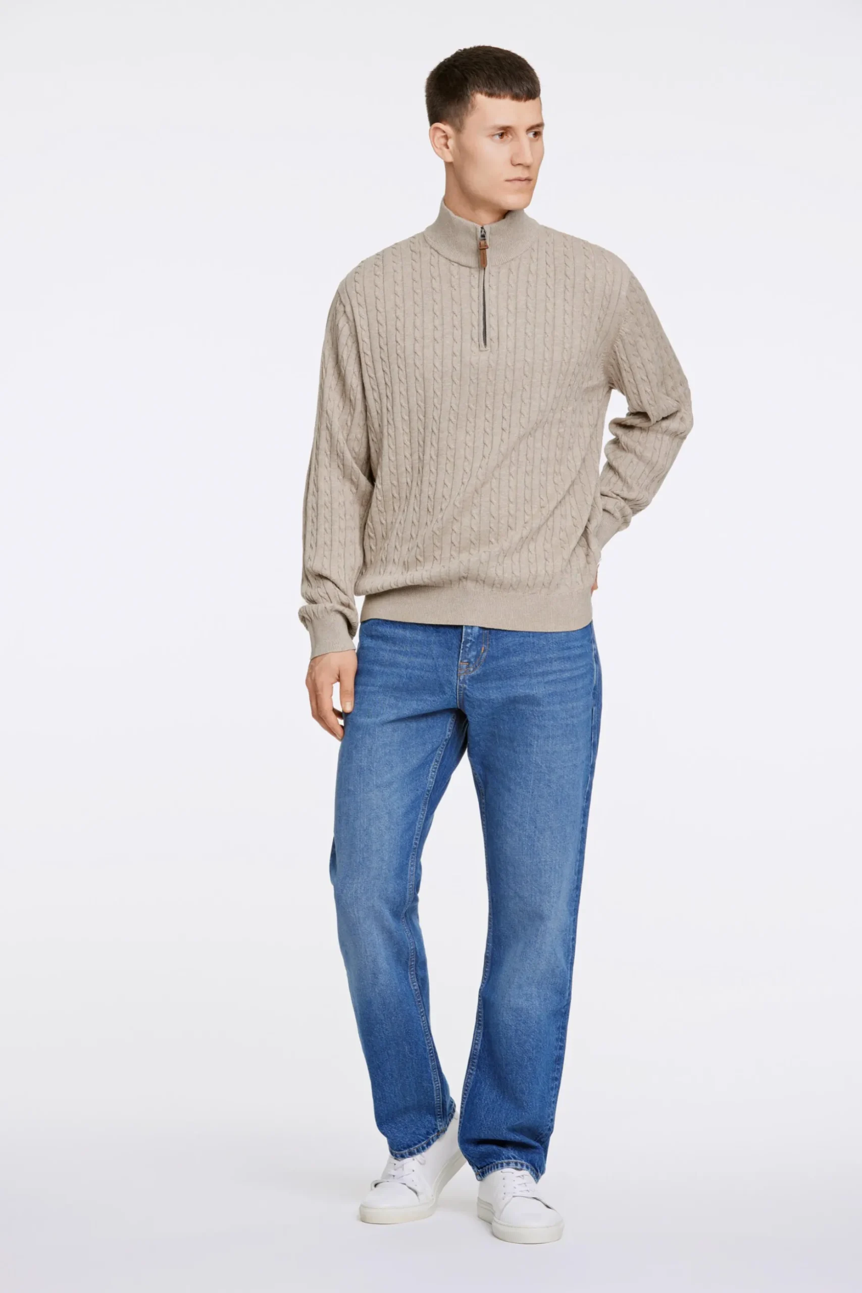 Half-zip
