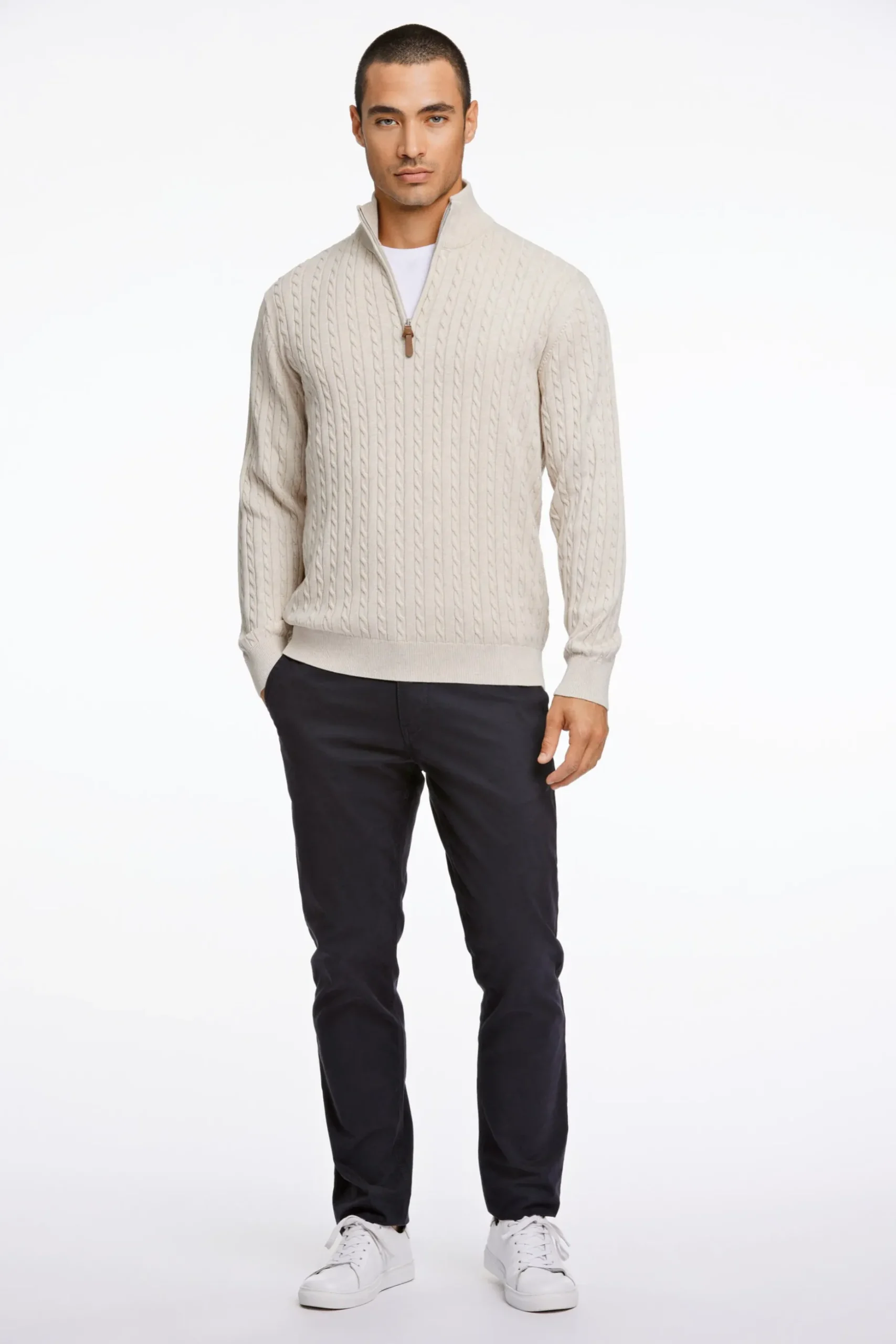 Half-zip