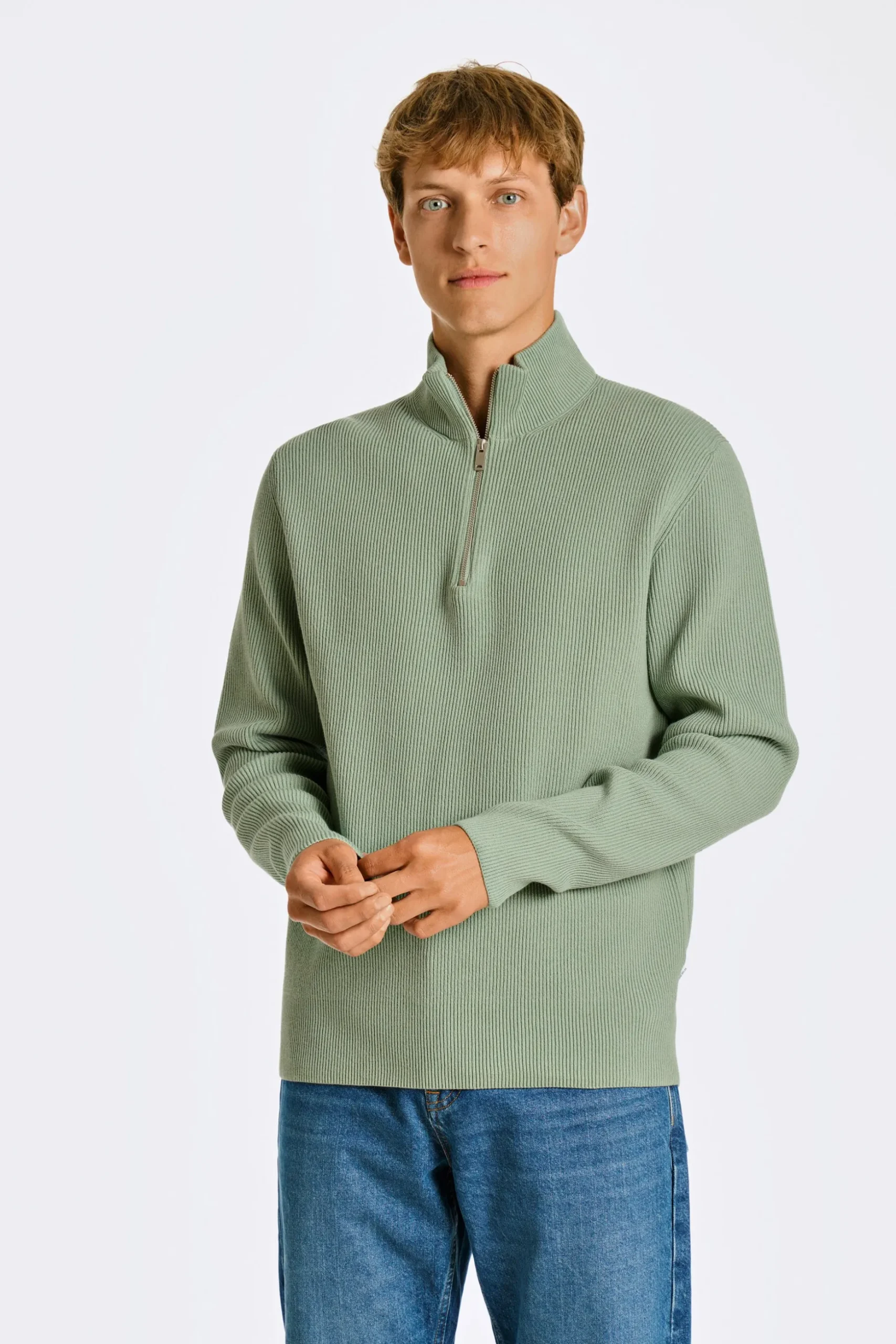 Half-zip