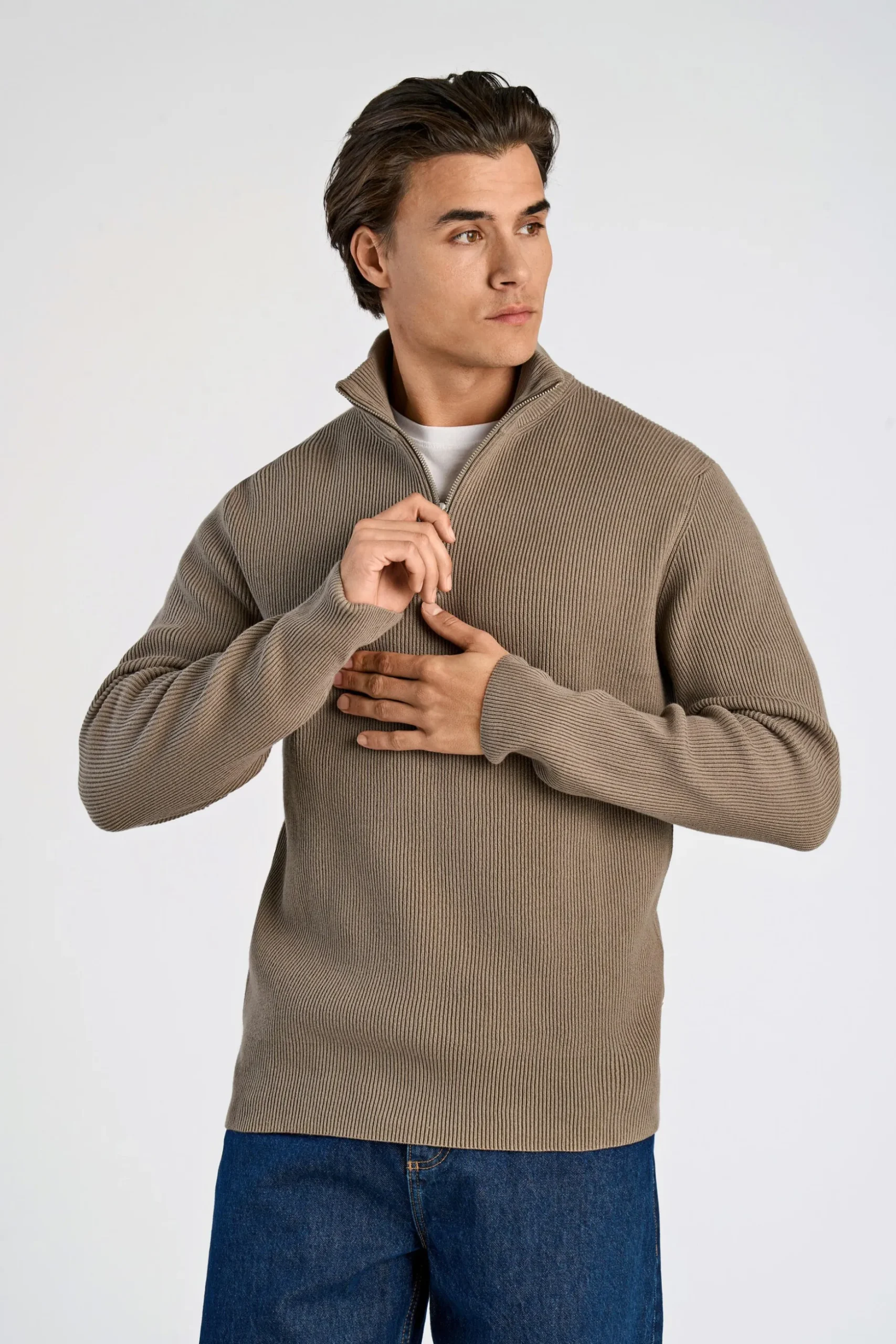 Half-zip